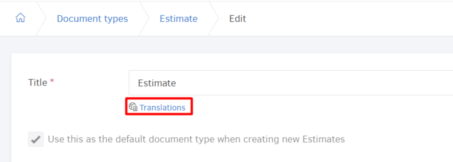 estimate translations 1