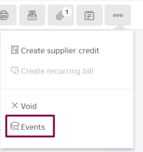 events page-self-billed invoice