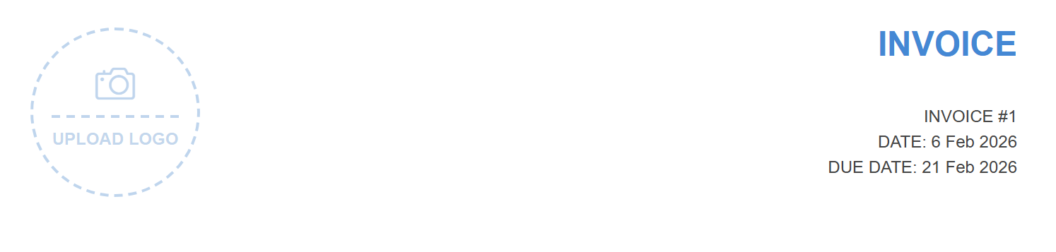 Add the company logo on a Template