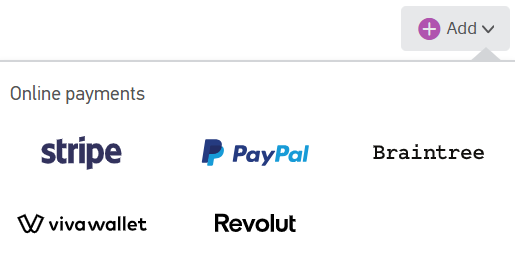 Online payment gateways