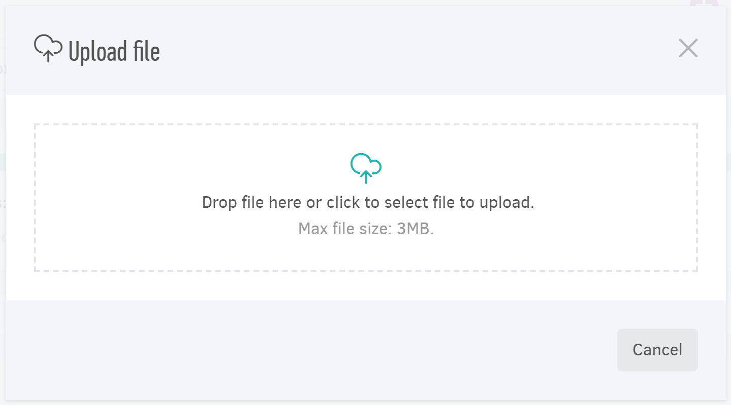 Uploading inbox files manually