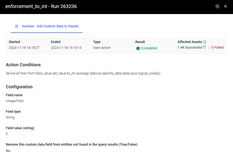 AddCustomDataToAssetsToInt