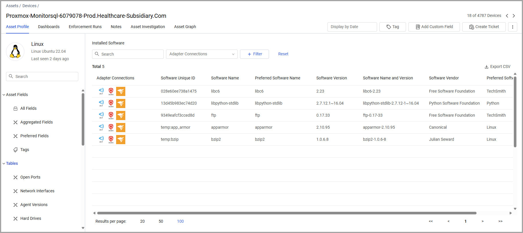 Devices Installed Software asset profile.png