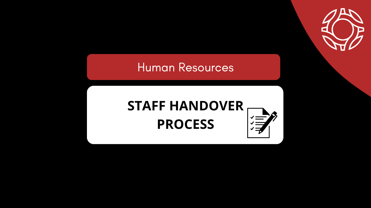 Staff Handover Process