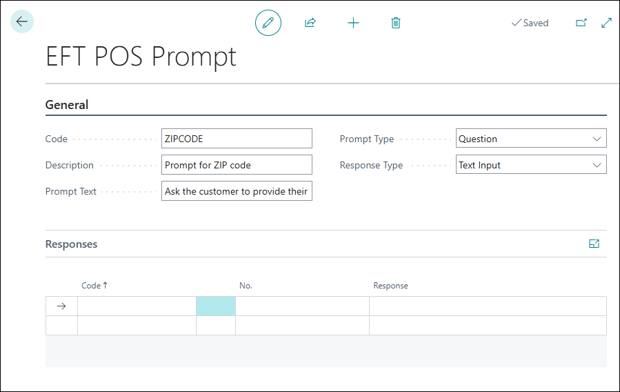 Collect Information Using Prompts