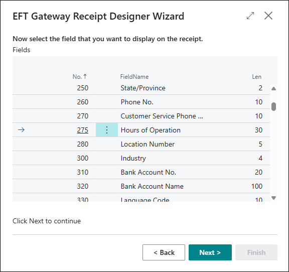Gateway Receipt Designer