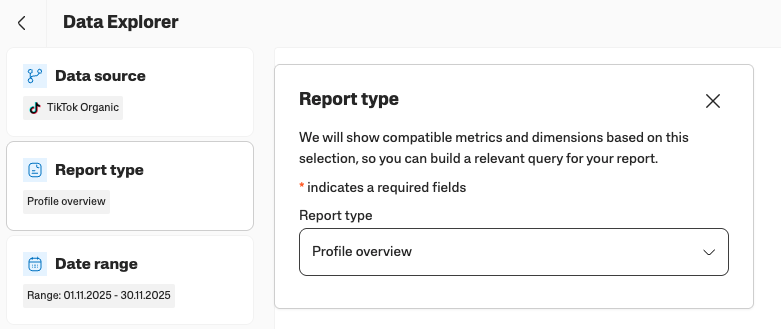 Reporting Details Reporting