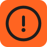 Warning symbol indicating caution or alertness in a safety context.