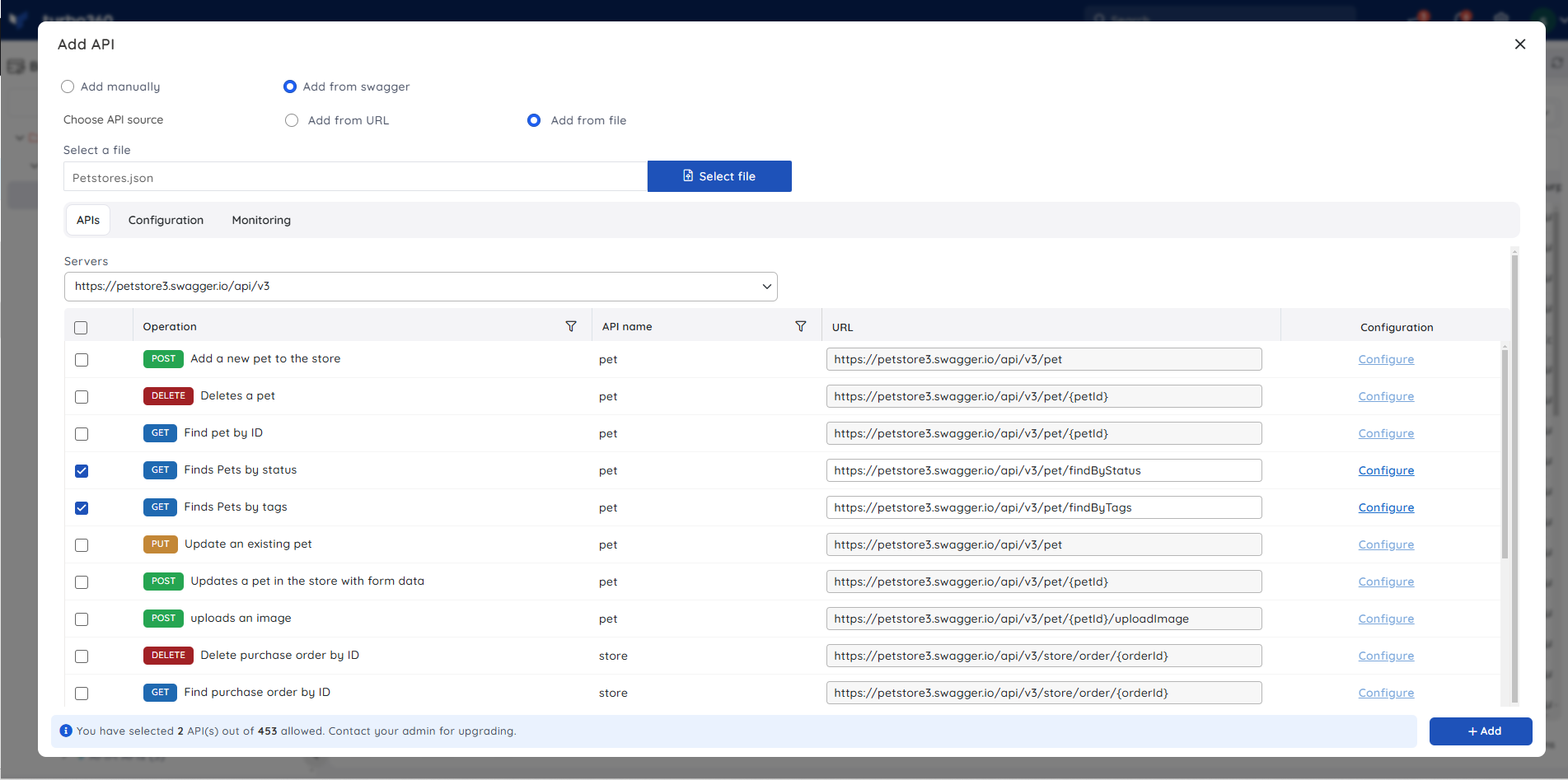 API Endpoint Monitoring - Monitoring