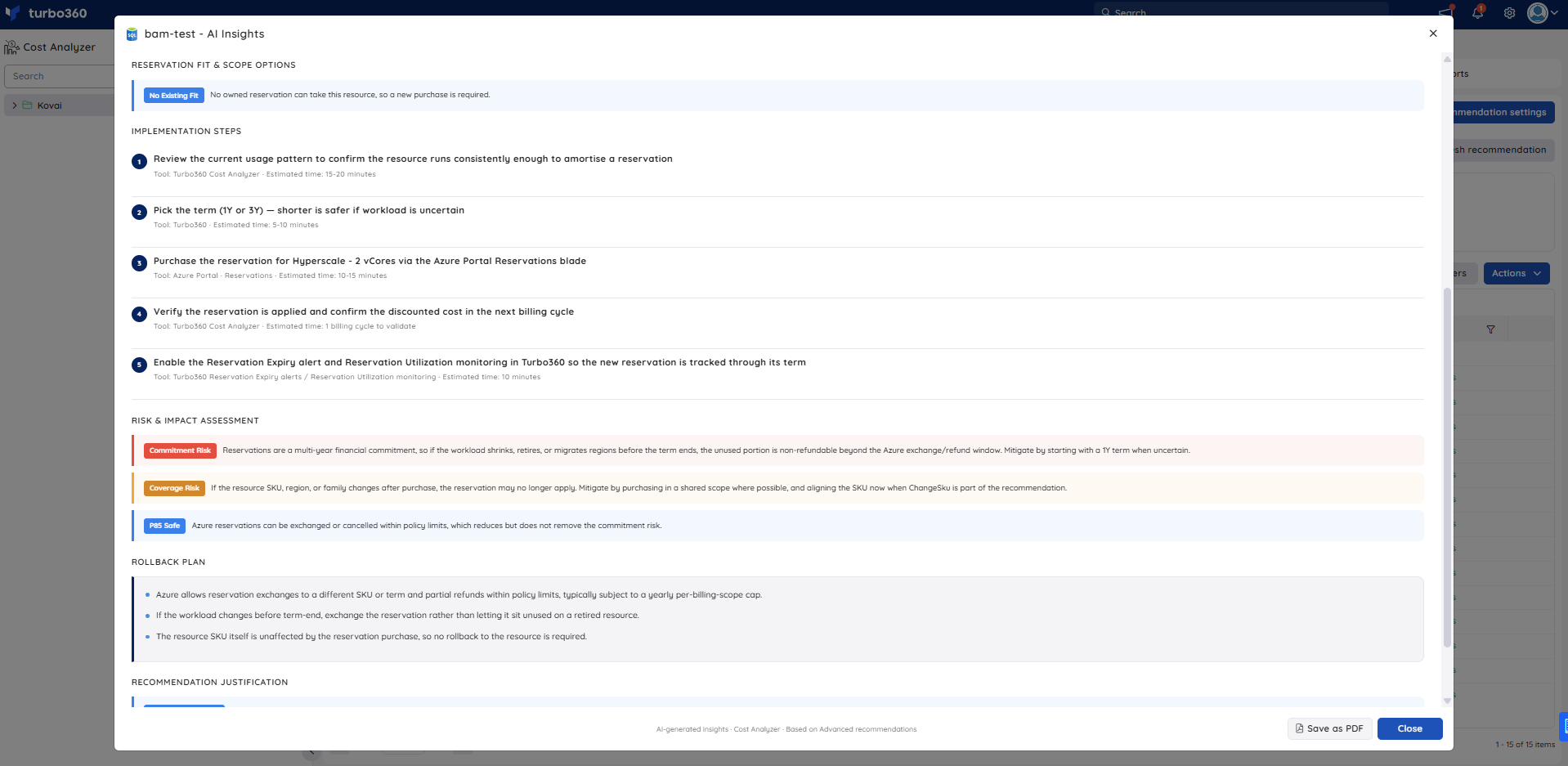 Ai insights advanced recommendations-reservations2.png