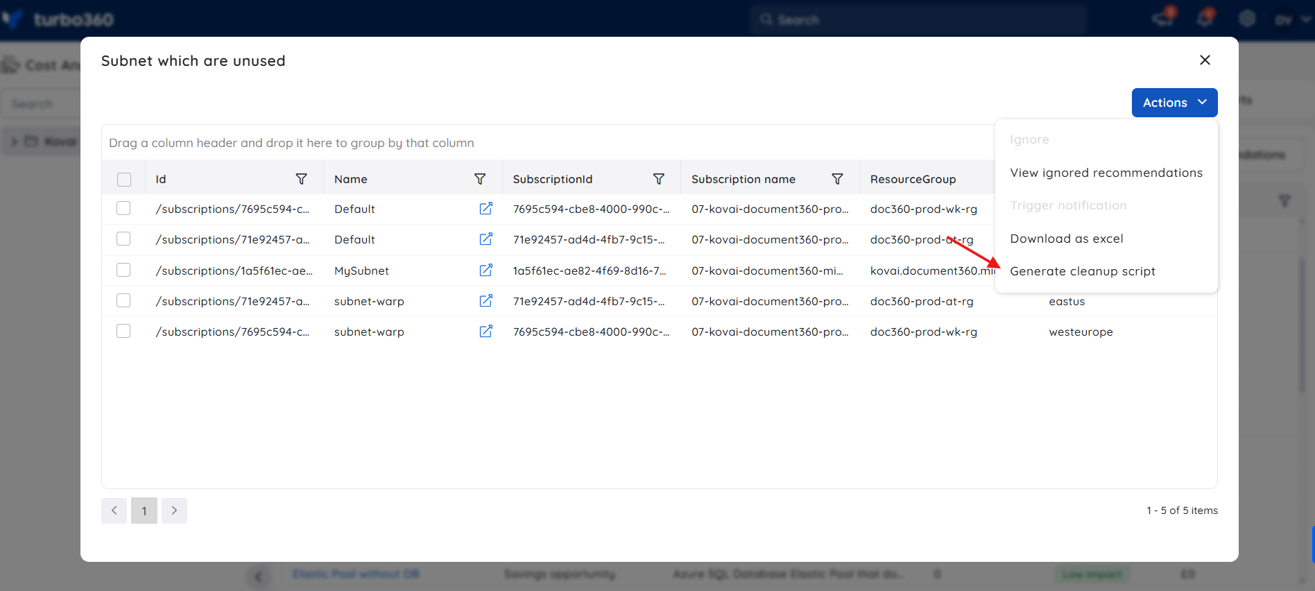 Generate cleanup script.png