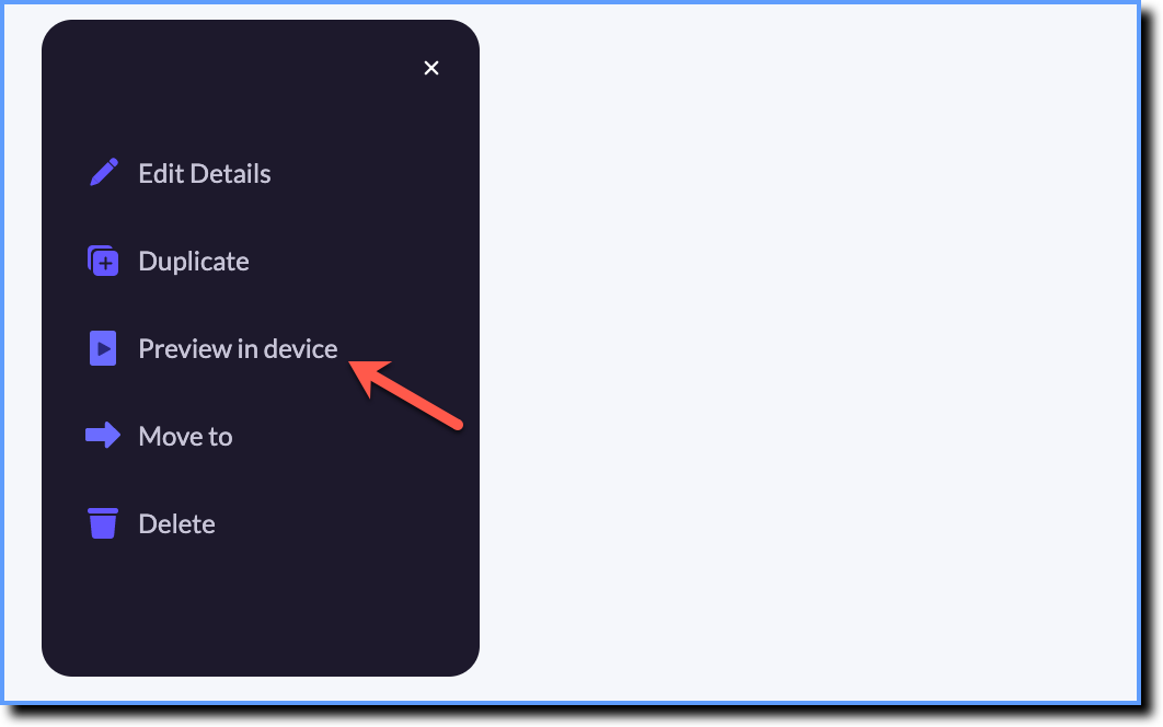 mobile_preview in a device