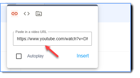 video URL