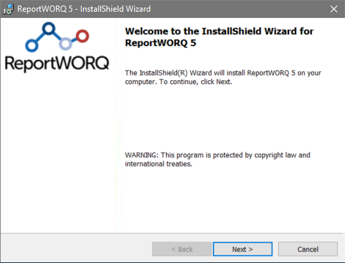 ReportWORQ_5_Installation_WelcomeScreen