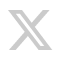 X logo and link