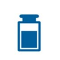Vial icon representing fill and finish processes