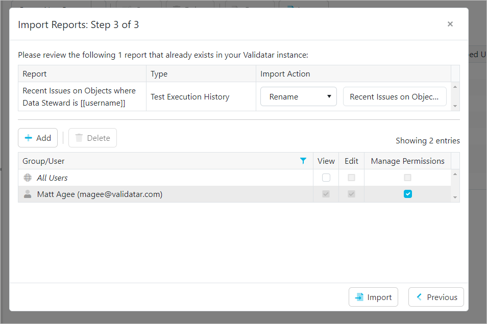 Exercise 14: Import a Report from the Marketplace and Update