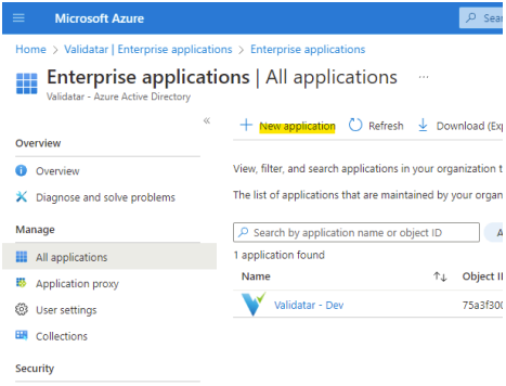 Azure Active Directory SSO Configuration