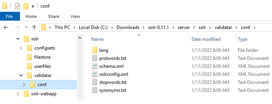 Validatar Global Search Setup