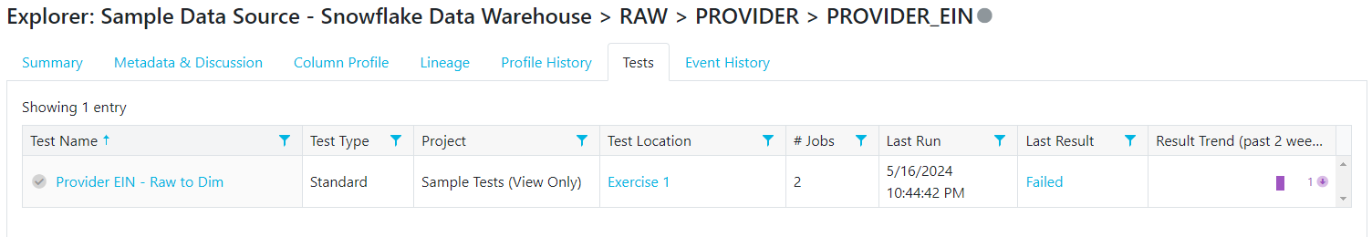 Exercise 2: Review Your Table