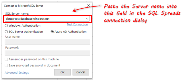 Azure AD Auth Server Name Display1