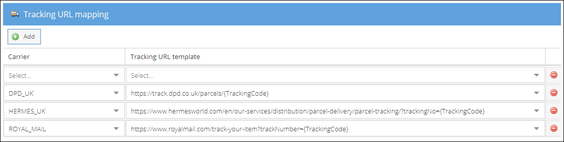 tracking-url-mapping