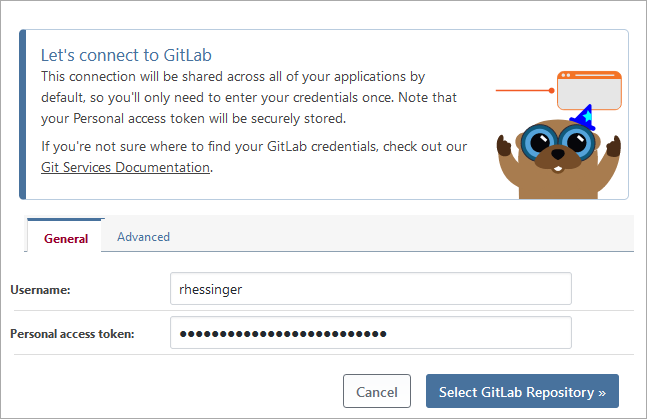 gitlab-connect-to