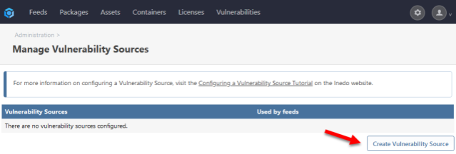Create Vulnerability Source in ProGet