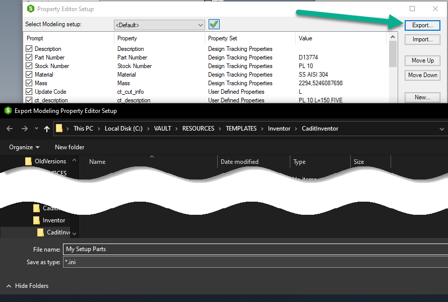 Sovelia Inventor Property Editor