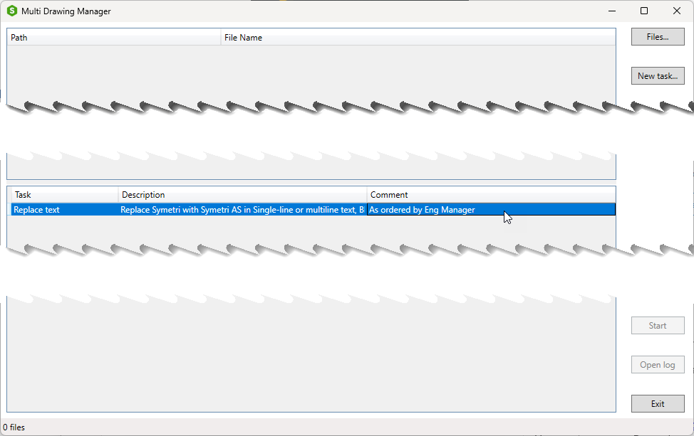 Multi Drawing manager
