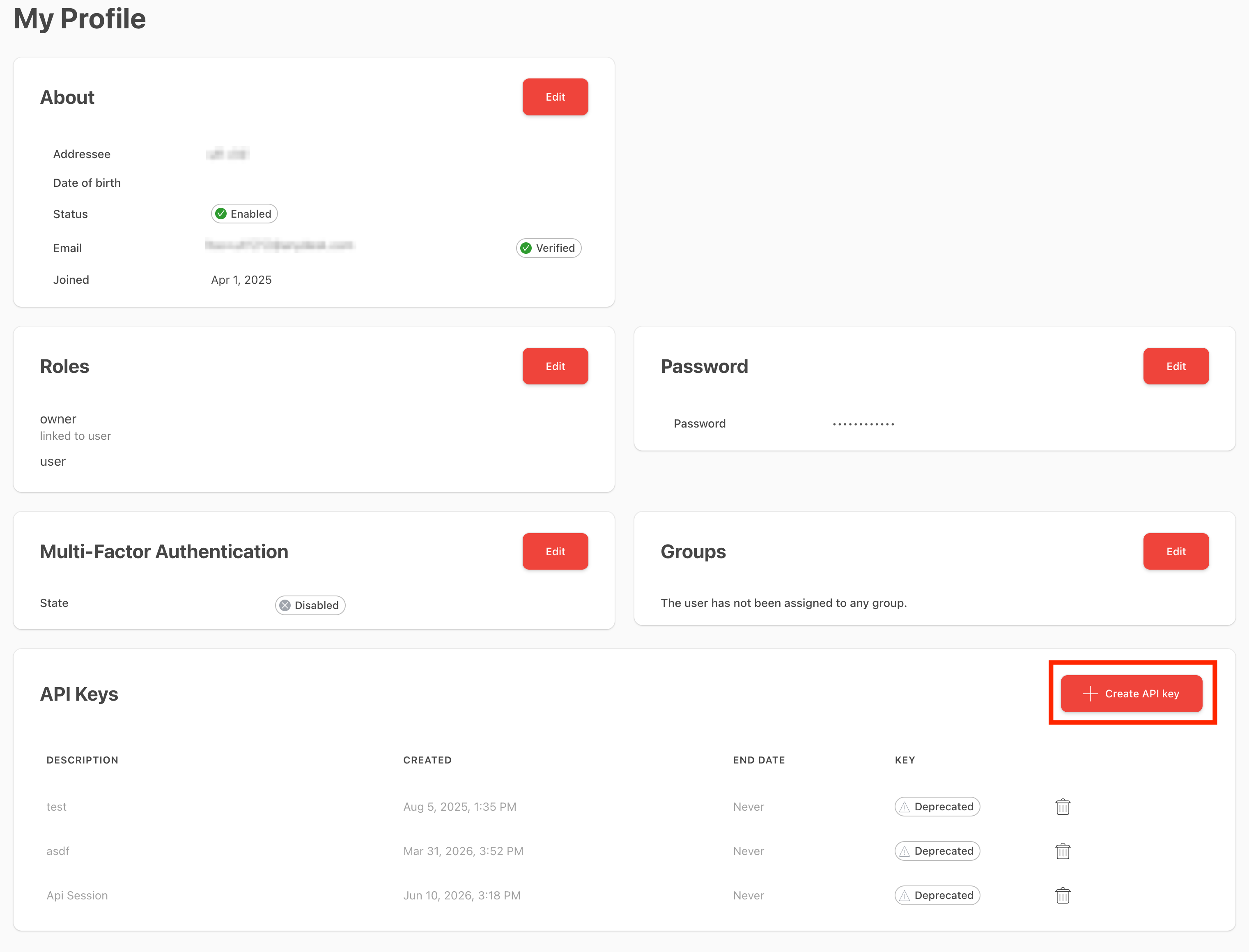 Why did my API key stop working?