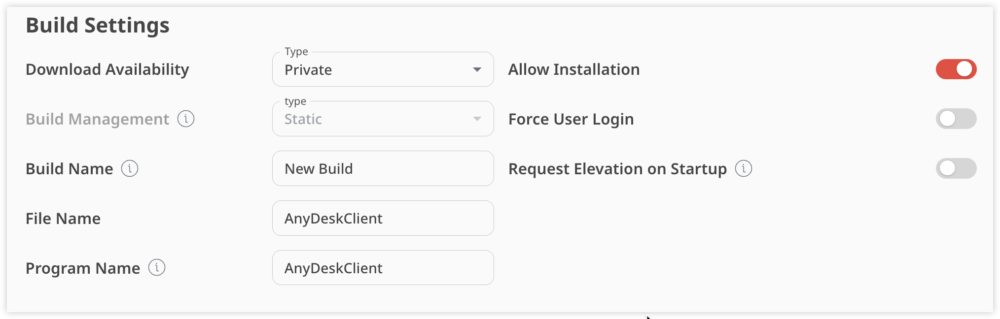 Create a custom client