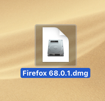 Firefox download Mac file screenshot
