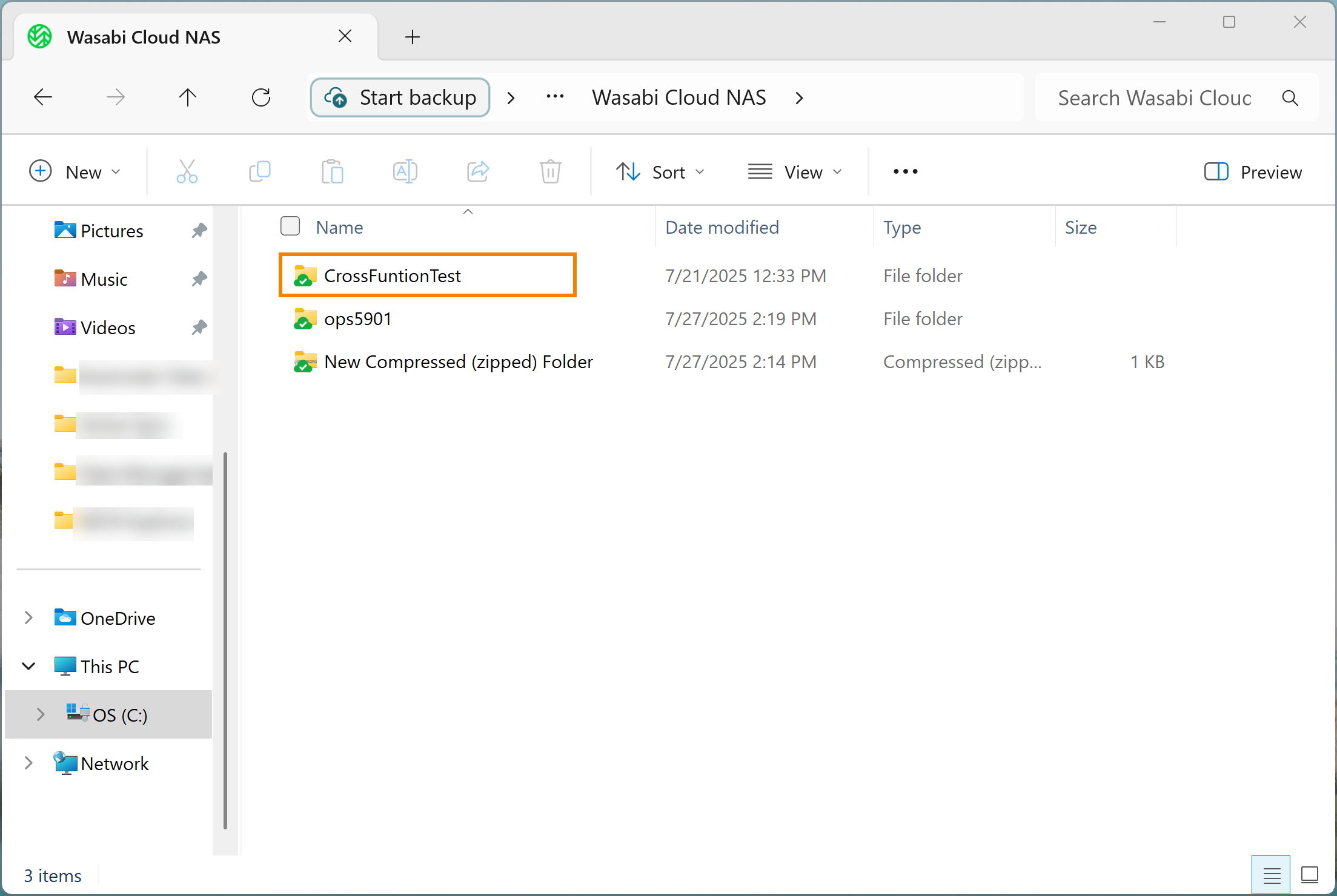 Replicating Folders and Files in WCN