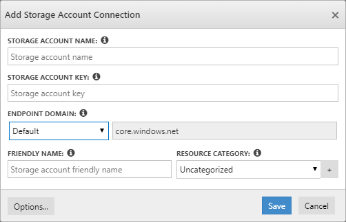 Add Storage Account_Name_Key