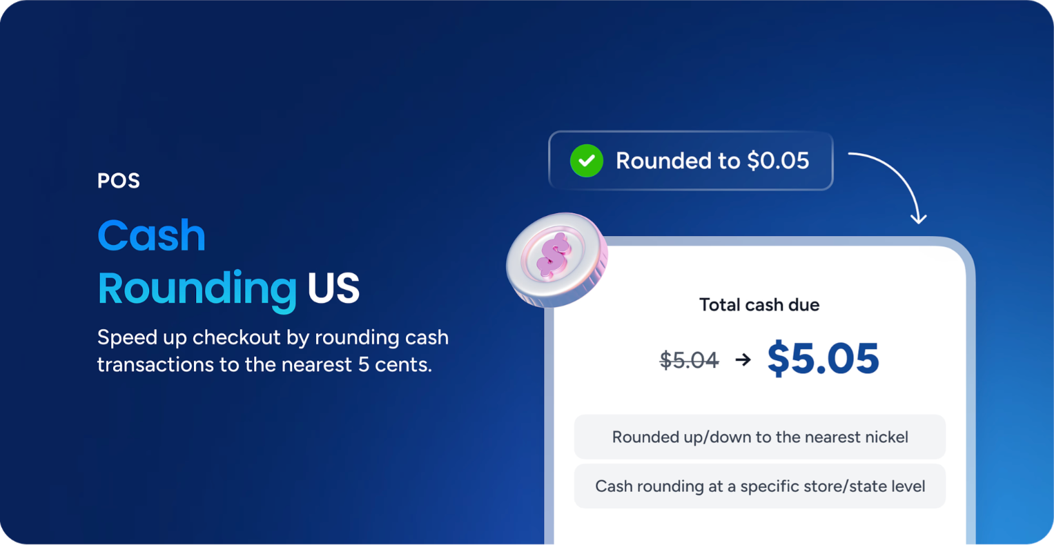 Cash rounding process simplifies transactions