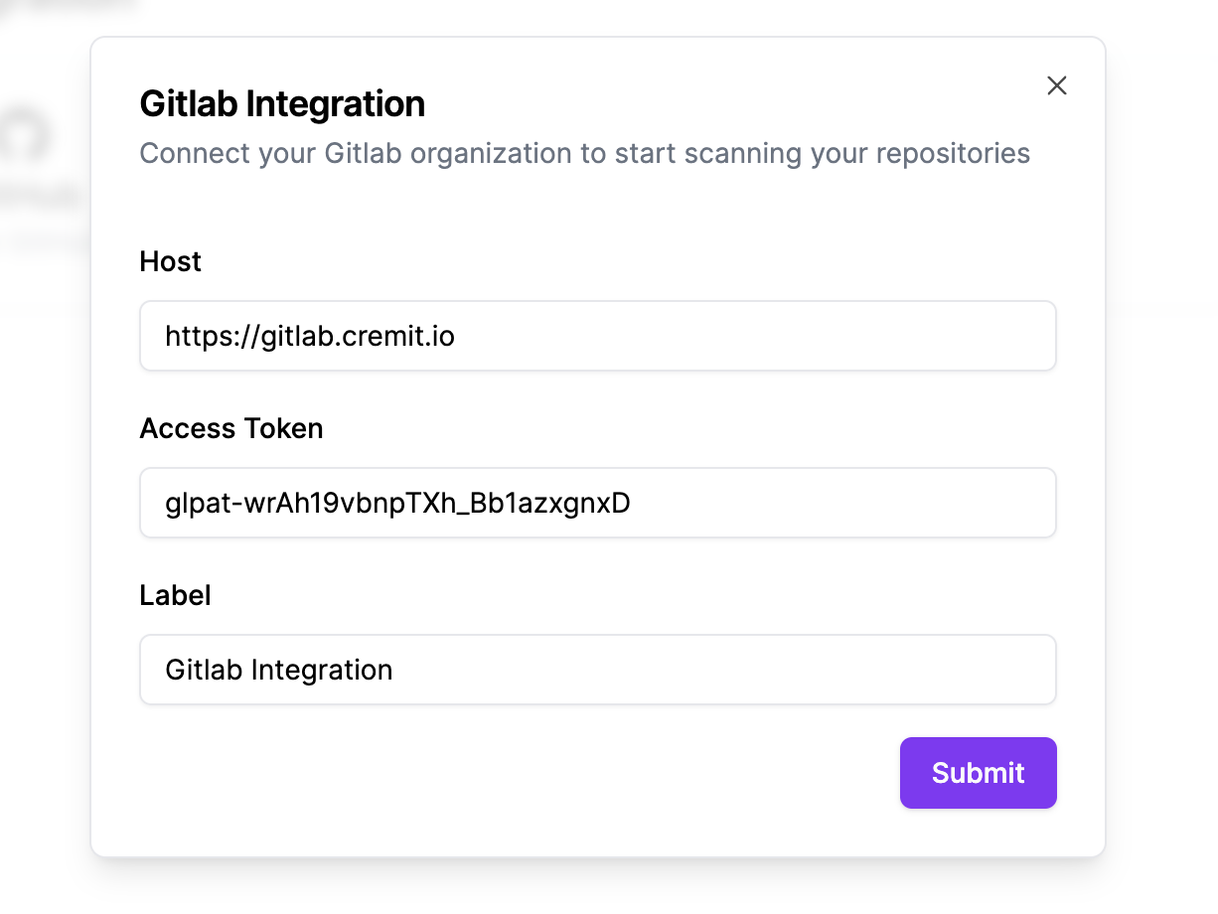 Cremit GitLab