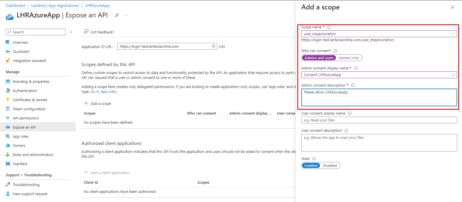 application assignment azure ad