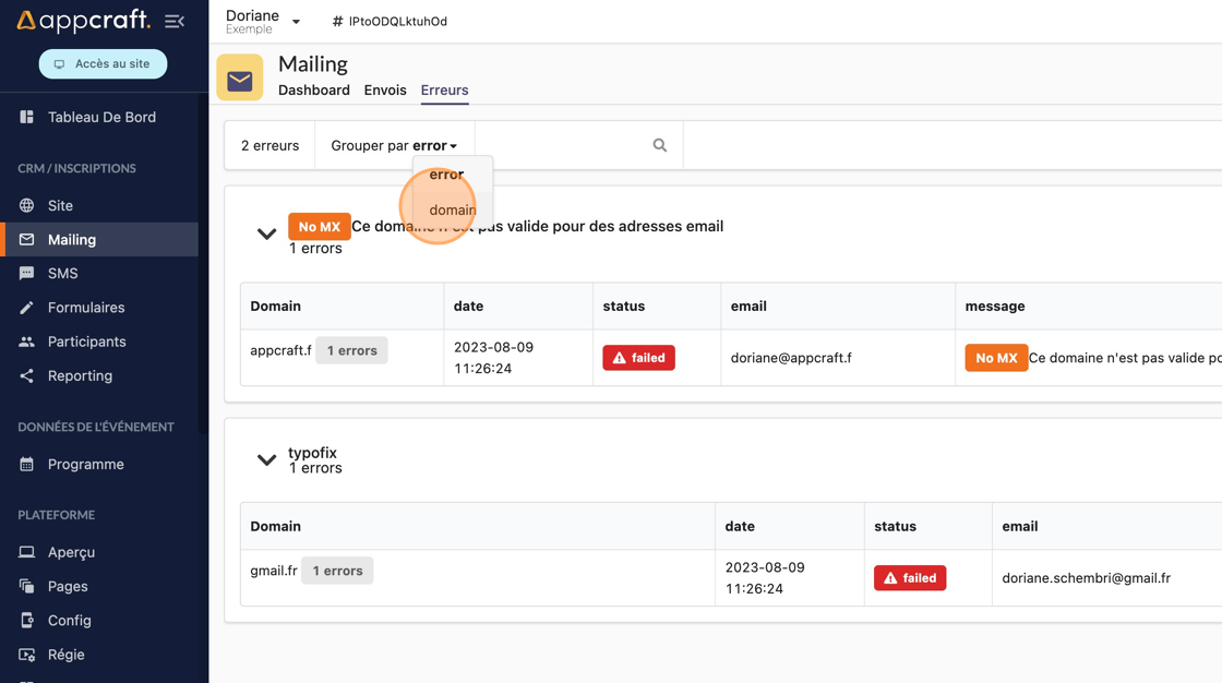 How to Access and Download Error Reports from Appcraft Events - Step 8 1.png