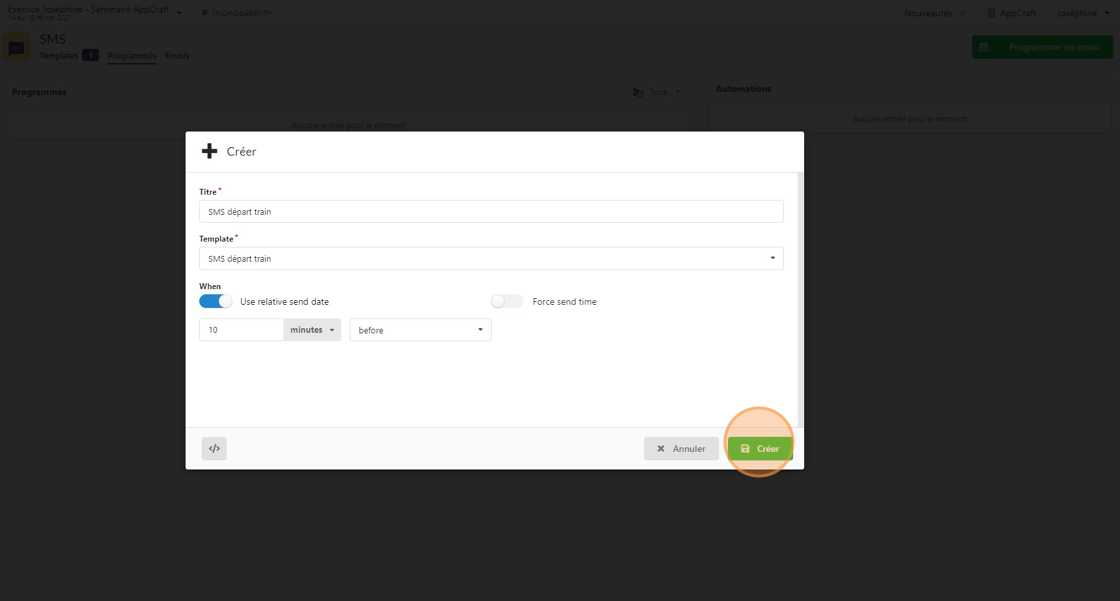 How to Schedule SMS Departure Train in AppCraft Events - Step 12.png