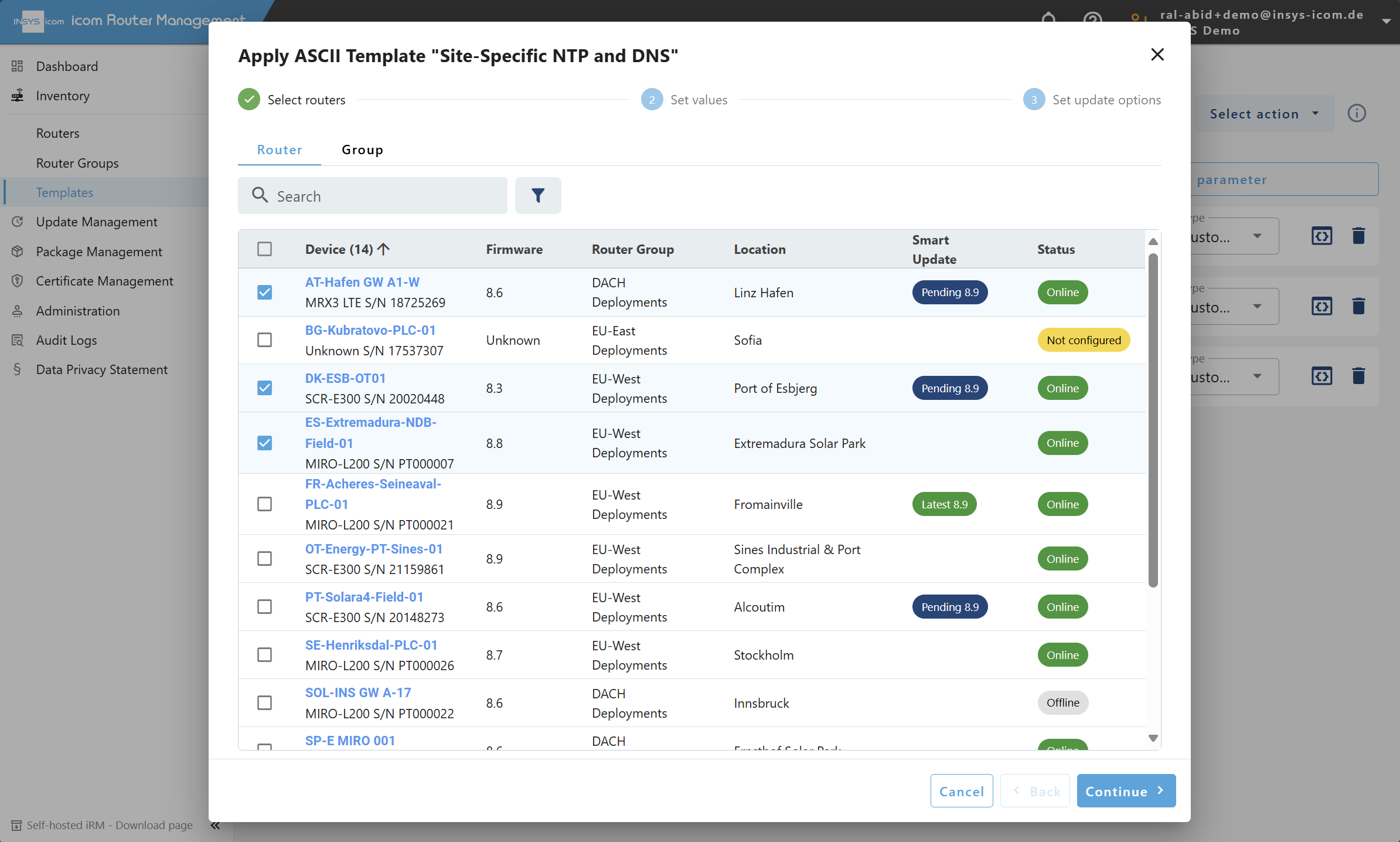 Dynamic Configuration via Templating