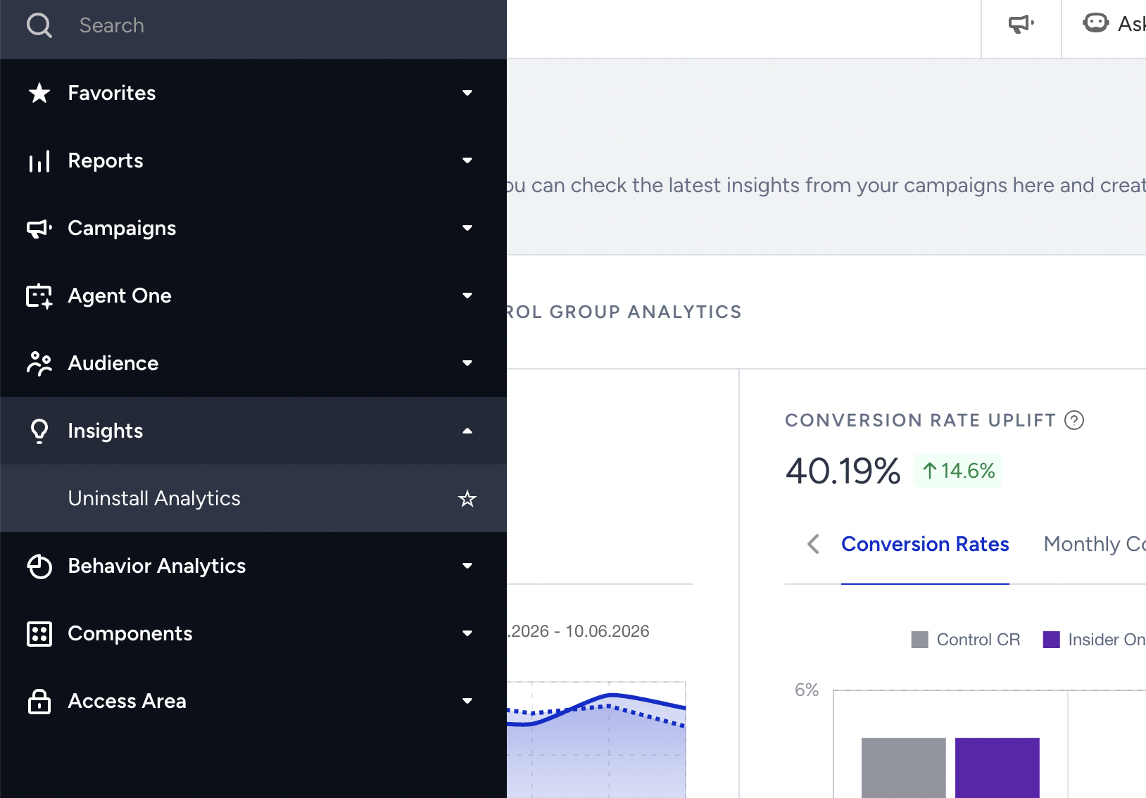 Uninstall analytics(1)