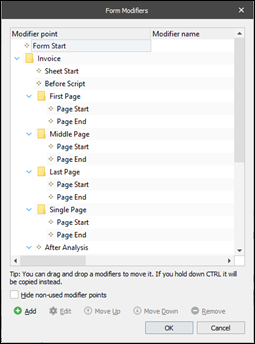 Use Modifiers