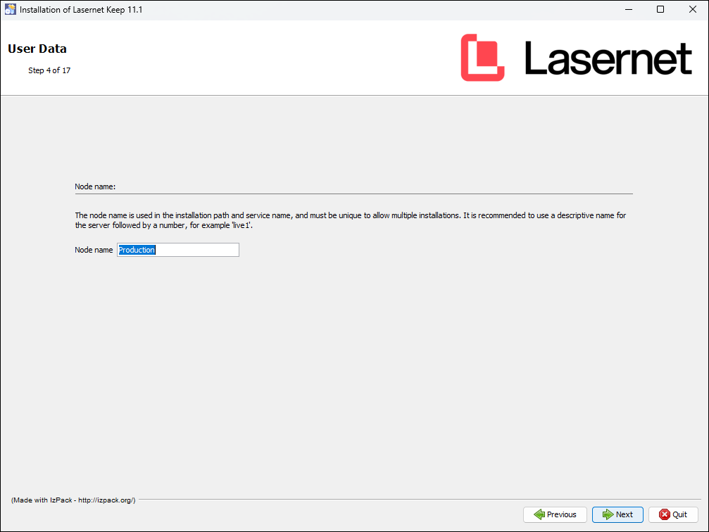 Keep installation step 4