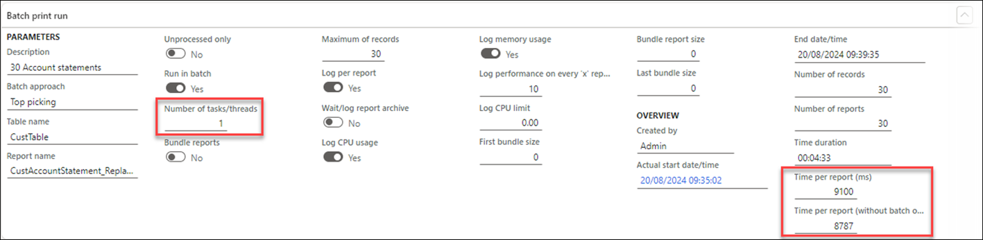 Batch Print Review - Test and Performance Suite Guide