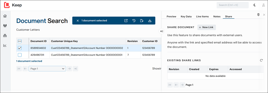 How to share documents
