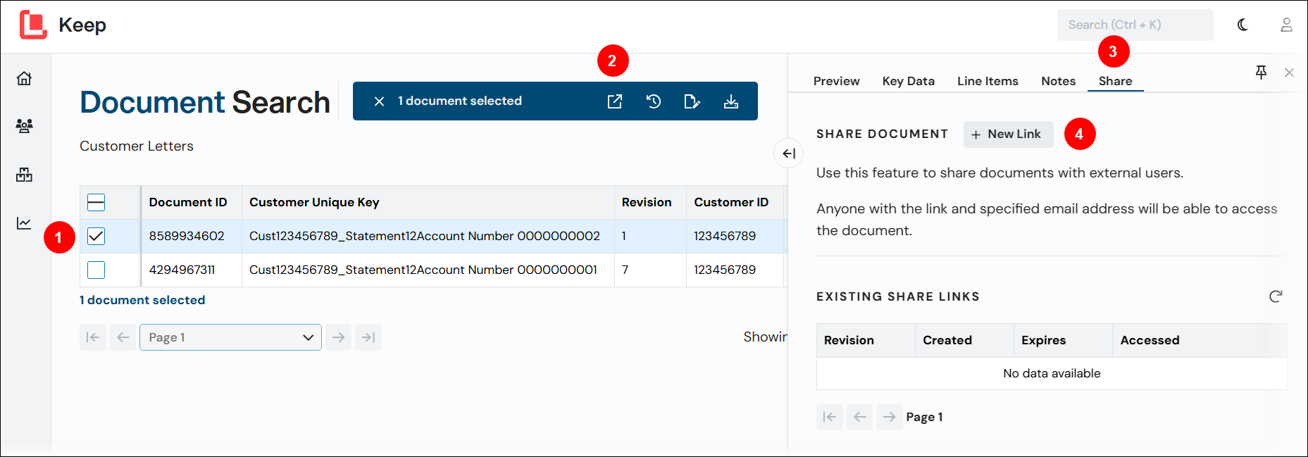 How to set up a secure link.