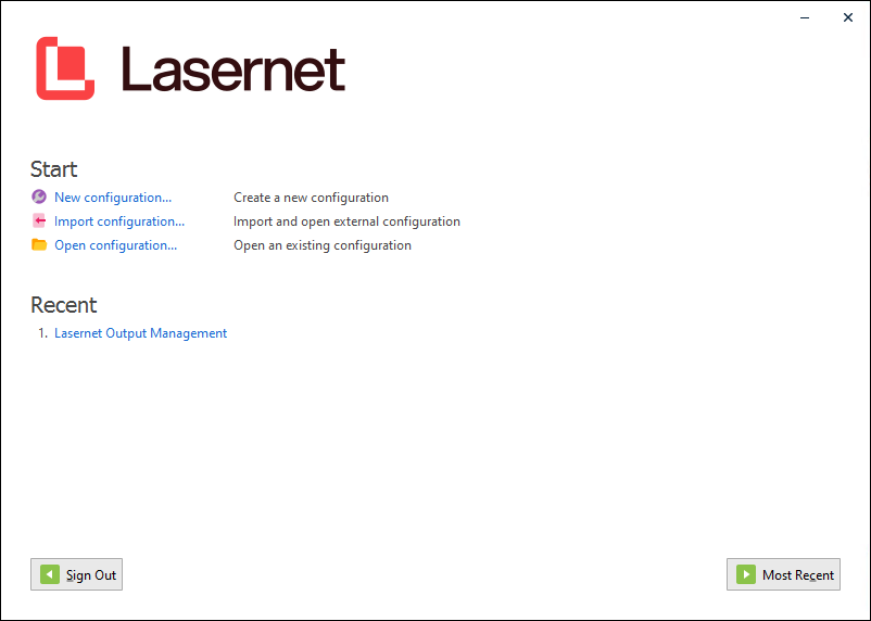 Lasernet Installation Get Started with Lasernet Developer