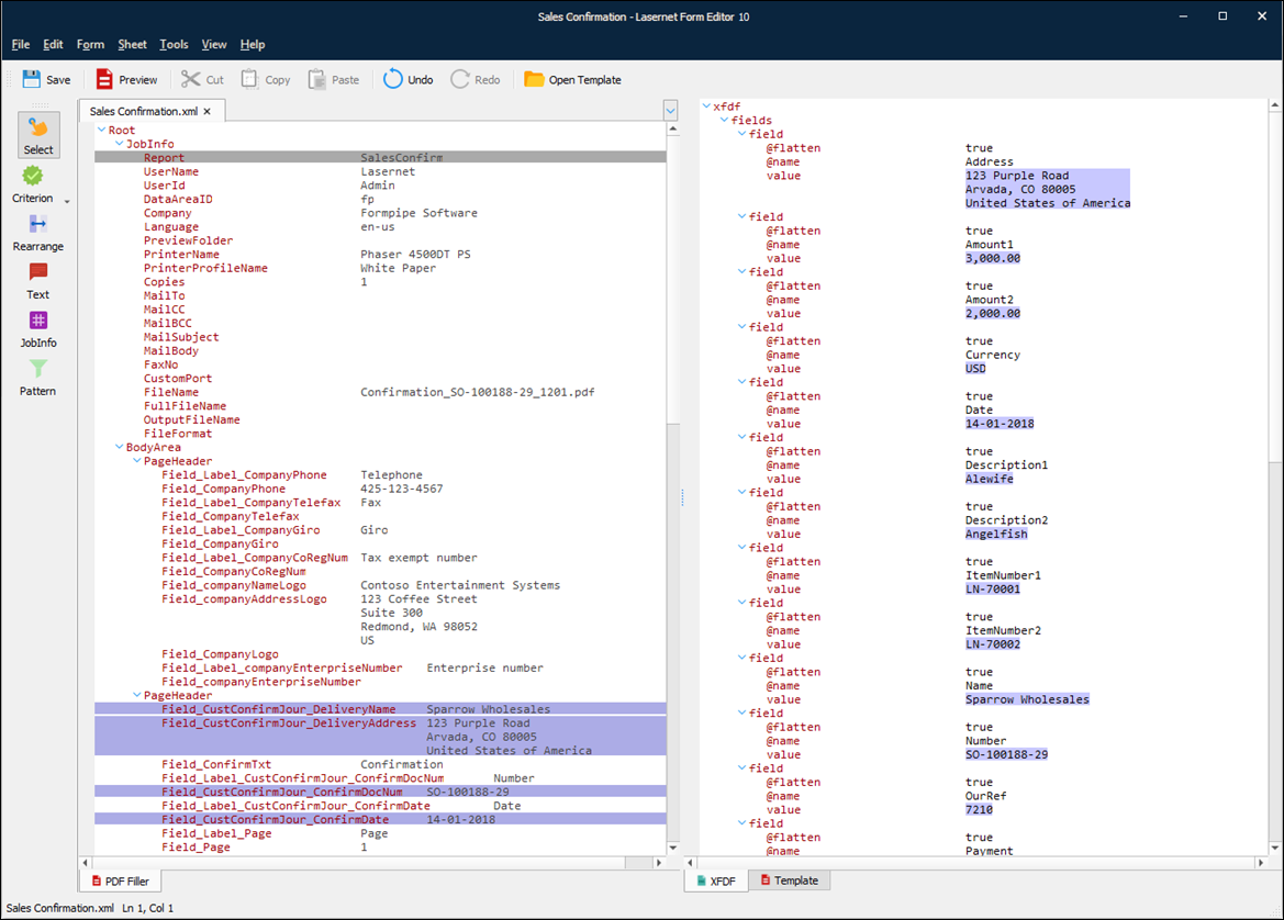 Add Input Data to a Sheet (Rearranges)