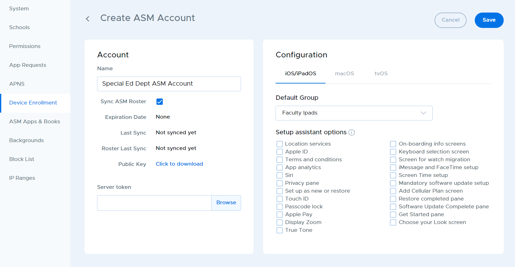 Create ASM account.PNG